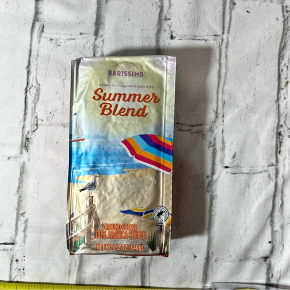 Vintage Paul Cardew DesignUsa Tea Pot W/Union JackFlag ,Summer Blend Coffee Lot - Picture 2 of 16